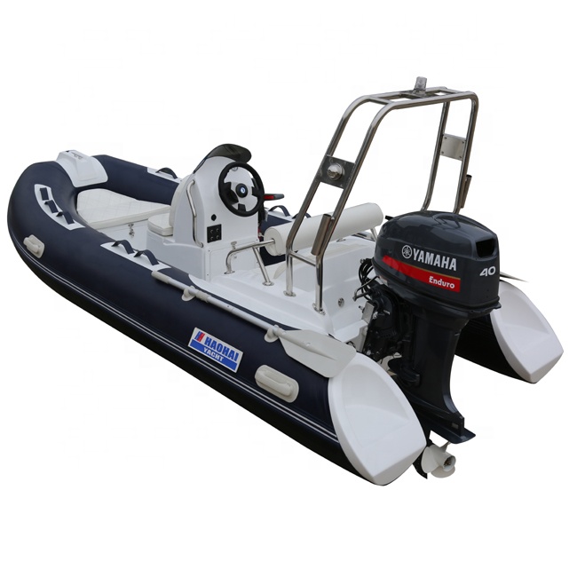 Fishing Boat Inflatable - Perahu Karet Hypalon Model Ganda 13ft