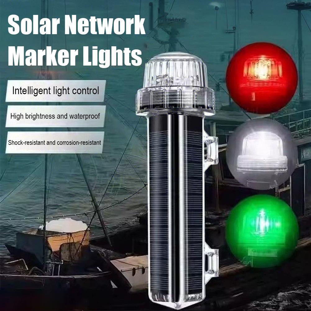 Fishing Boat Trailer - Lampu Sinyal Navigasi Laut Tenaga Surya
