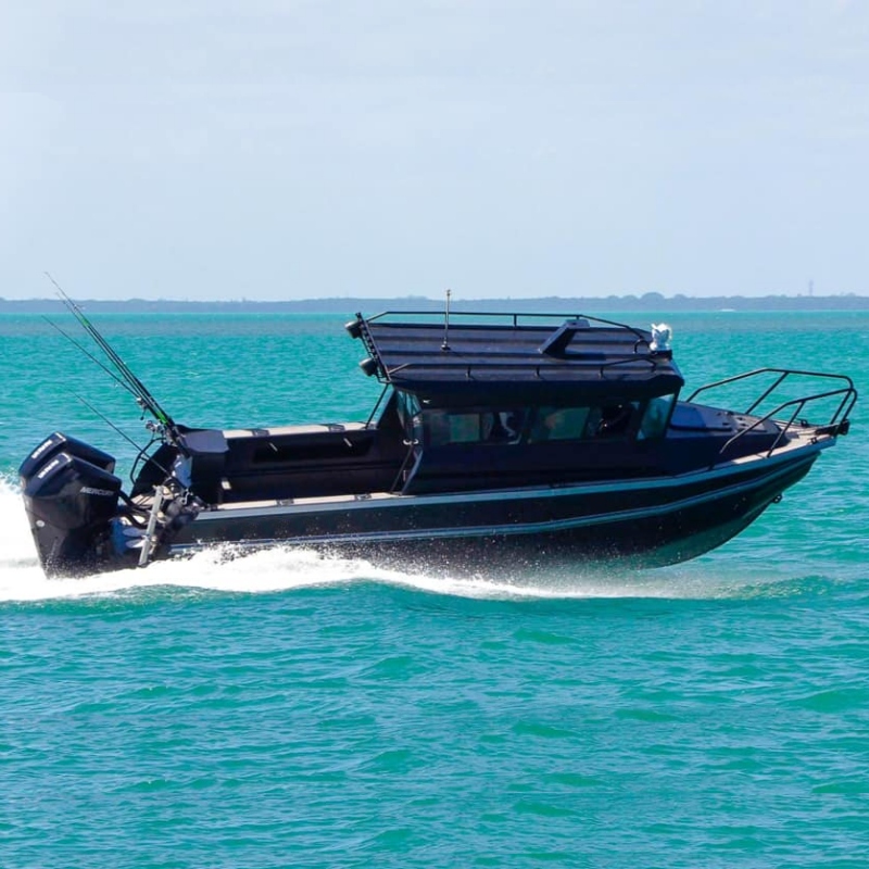 Kapal Pancing Aluminium 18ft d - Fishing Boat Trailer ulasan dan harga