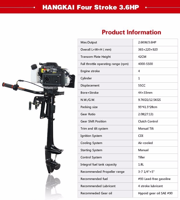 2026 Kedatangan Baru Motor Ber - Fishing Boat Outboard Motor ulasan dan harga