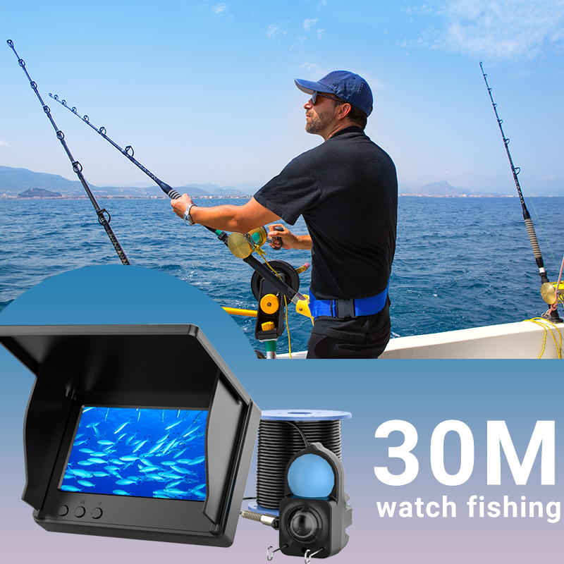 Kamera Pancing Bawah Air Tahan - Fishing Boat Depth Finder ulasan dan harga