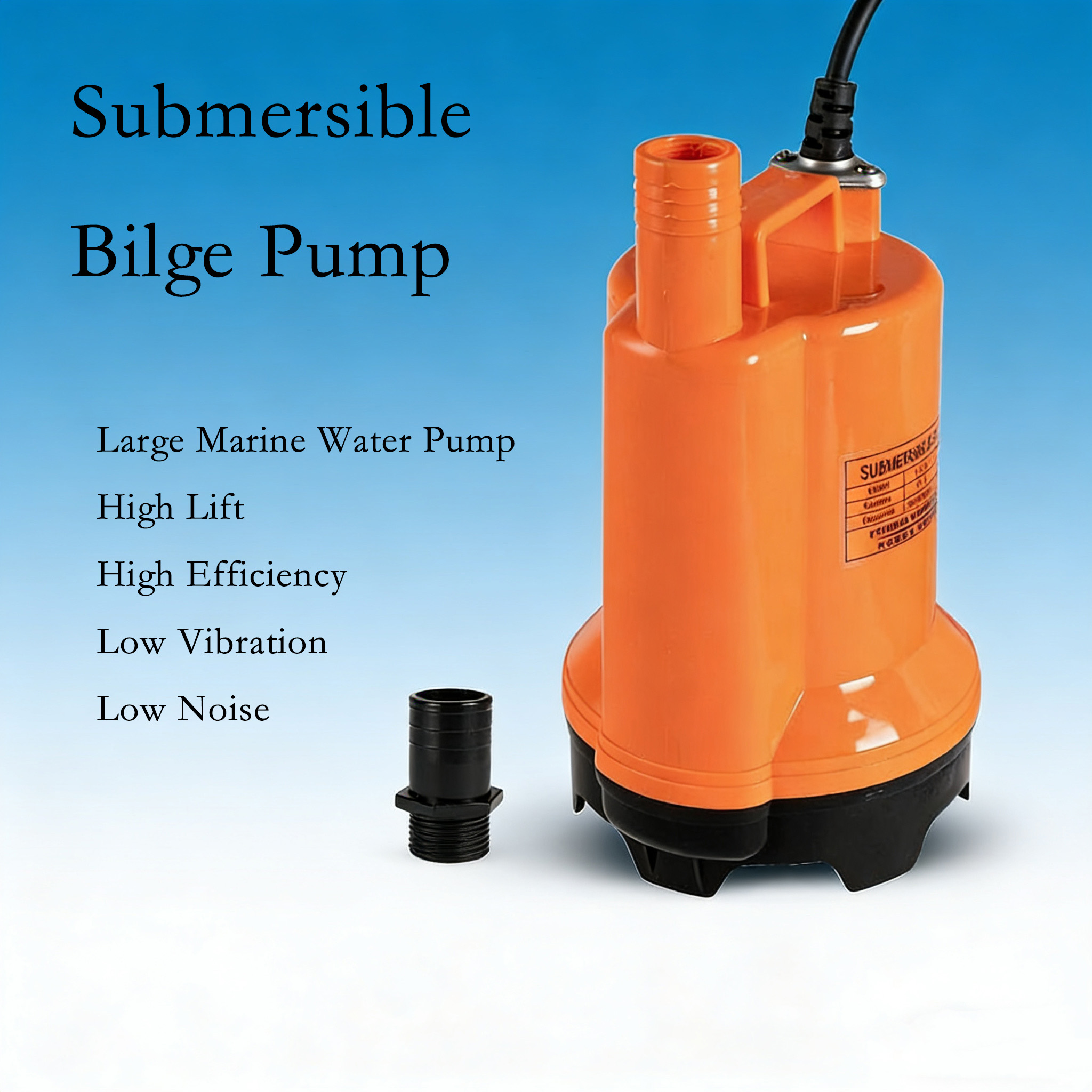 Pompa Air Submersible 12V DC,  - Fishing Boat Bilge Pump ulasan dan harga